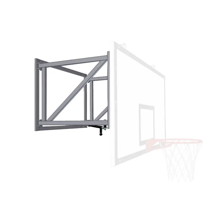 Veggstativ til basketball For glassfiberplate | Utheng 120 cm 