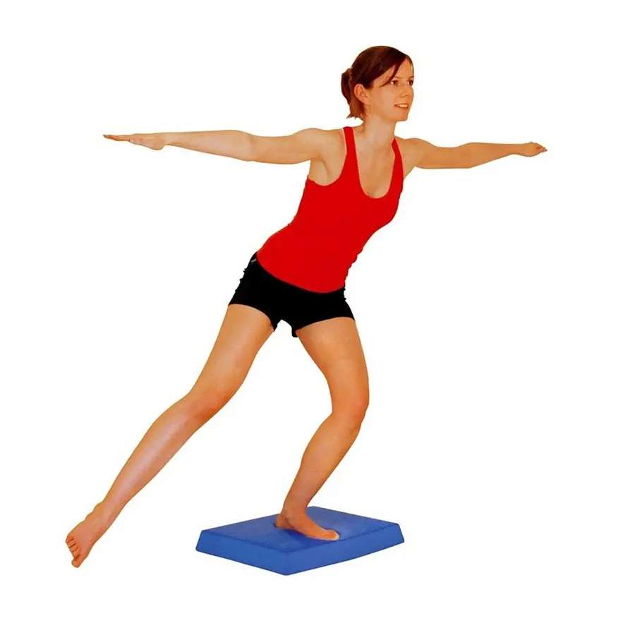 Balansepute Sissel Balance Fit 50 x 41 x 6 cm | Blå Marmorert 