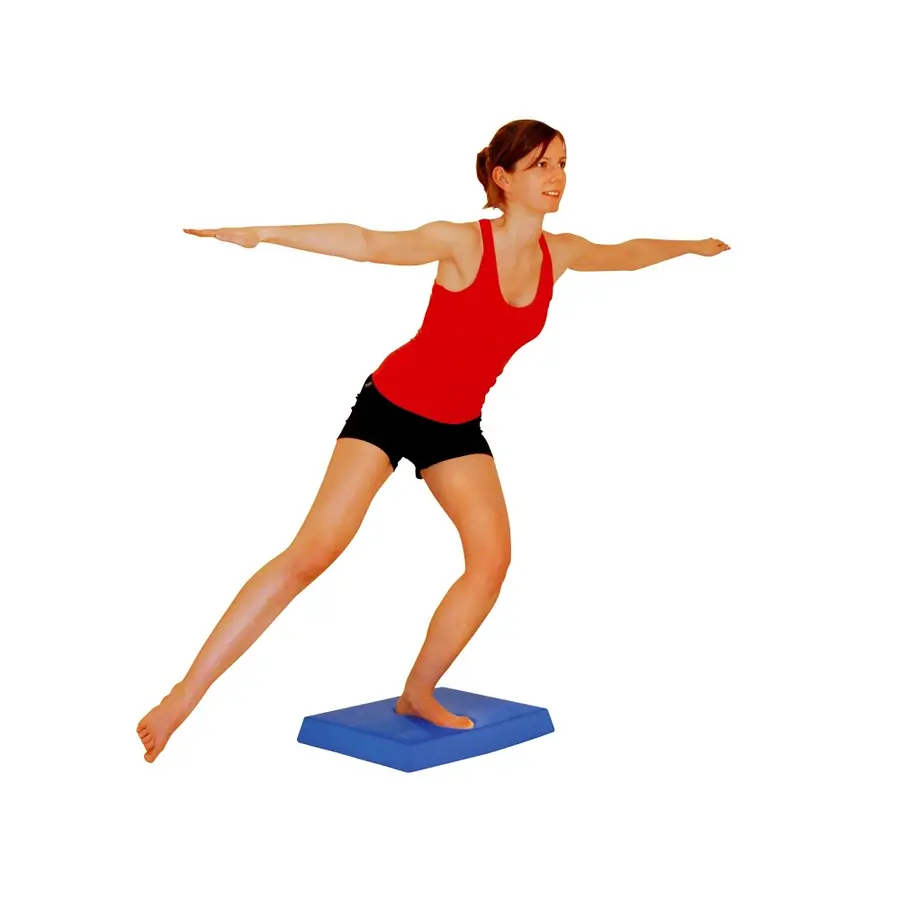 Balansepute Sissel Balance Fit 50 x 41 x 6 cm | Blå Marmorert 