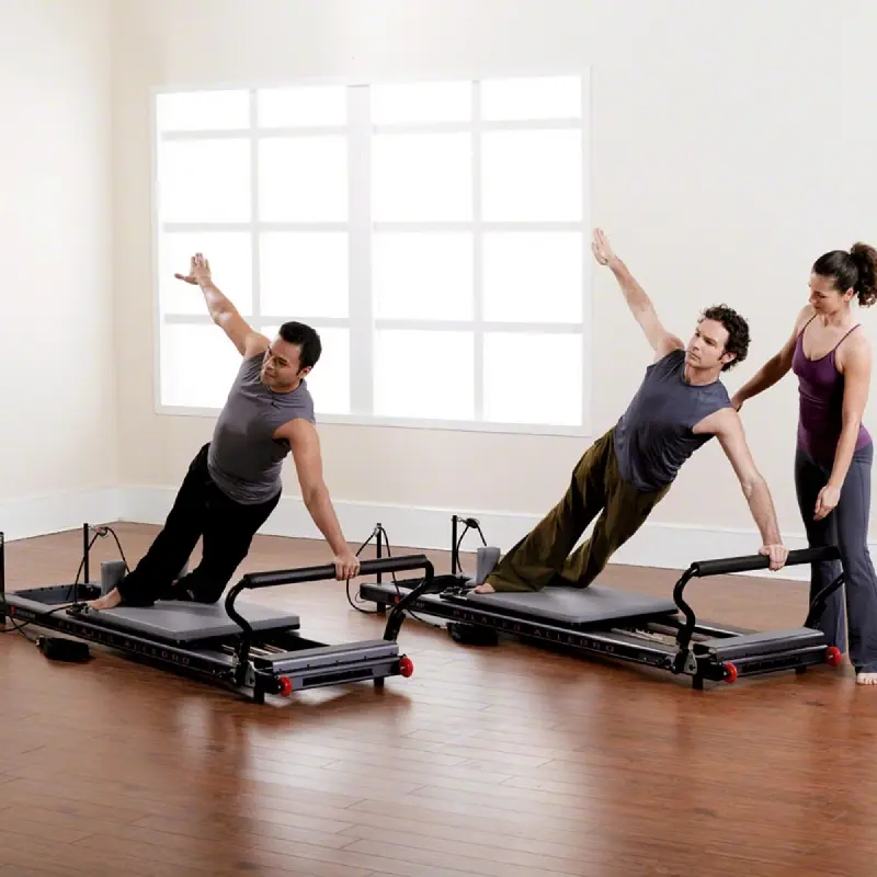 Pilates Reformer Balanced Body Allegro Pilatesbenk for studio- og hjemmebruk 