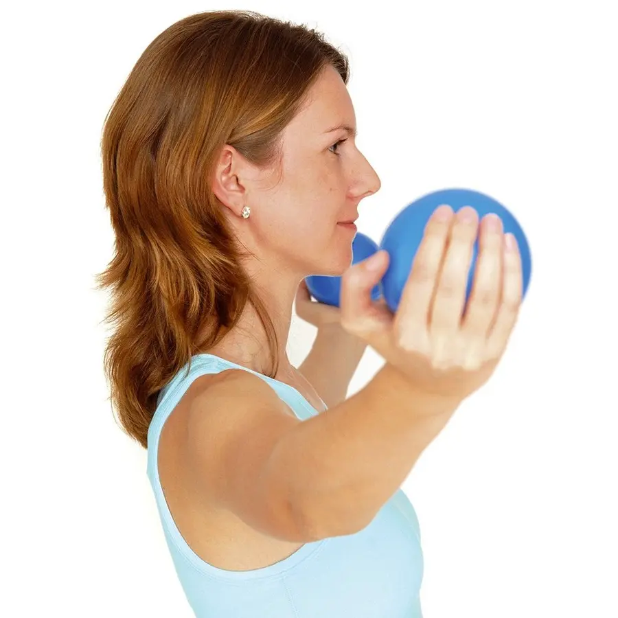Pilatesball Sissel Toning sett 2 stk pilatesballer | 9 cm 