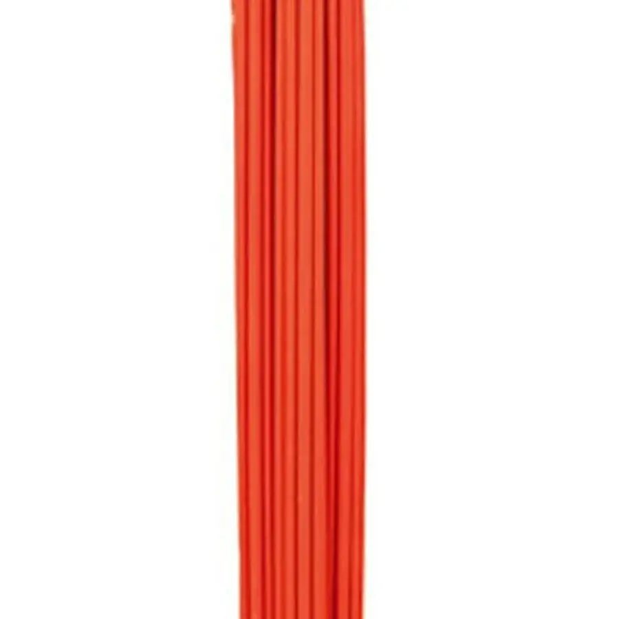 Stolper til skileik | 150 cm | 24 stk 24 Robuste plaststolper for vinterlek 