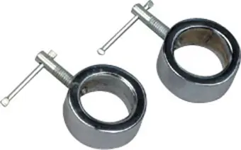 Lås til vektstang med skrue | 2 stk Låsering | Diameter 30 mm 