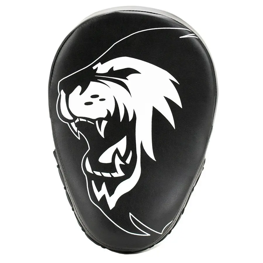 Super Pro Curved Punch Pads 1 par treningspads | svart/ hvit 