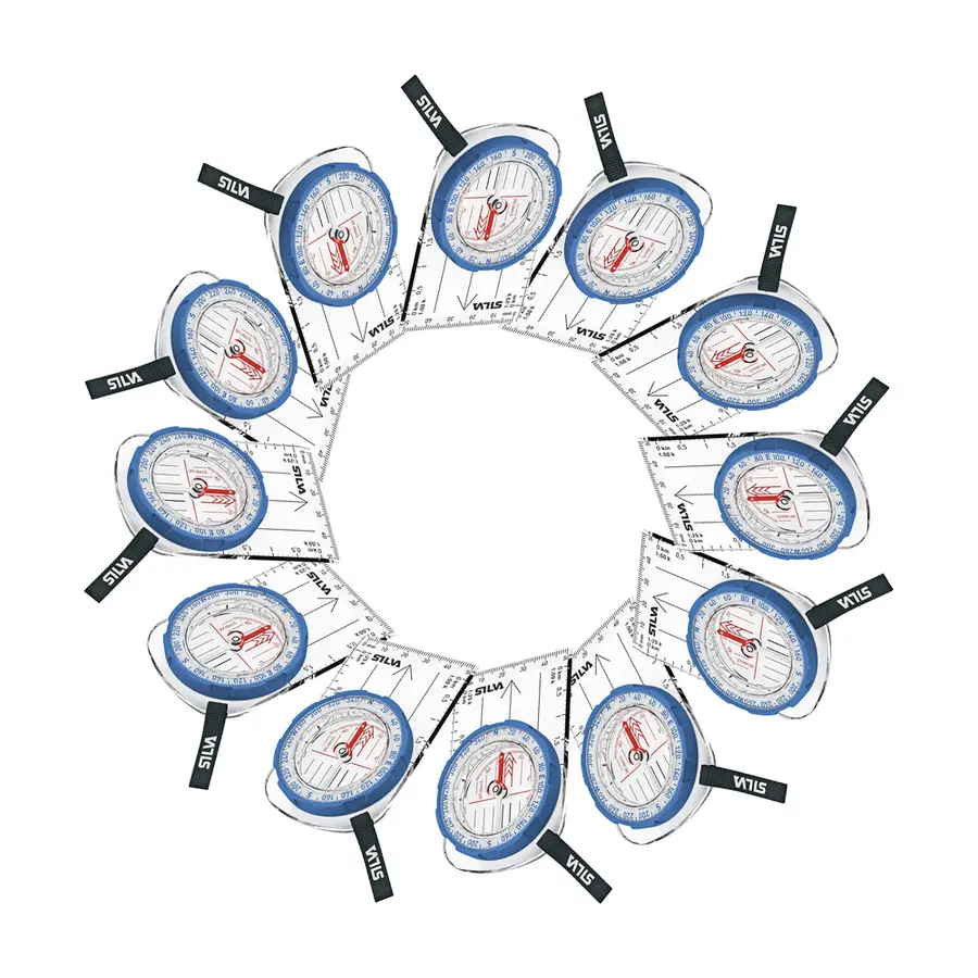 Kompass Silva Field | Klassesett 28 stk | kompass for nybegynnere 