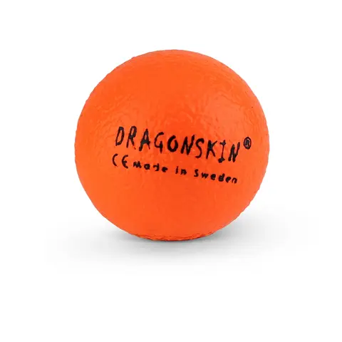 Dragonskin skumball  9 cm | Orange 9 cm softball i neon oransje