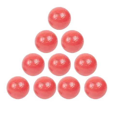 Dragonskin Håndballpakke Rød (10) 10 stk | Str 0 | Myke skumhåndballer