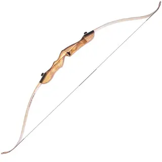 Recurve bue 68 For h&#248;yrehendte skyttere - 24 pund