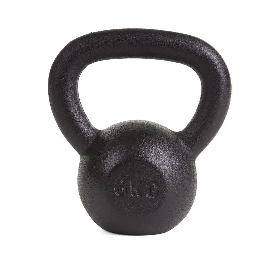 Kettlebell Pulverlakkert 6 kg 1 stk | 6 kg 