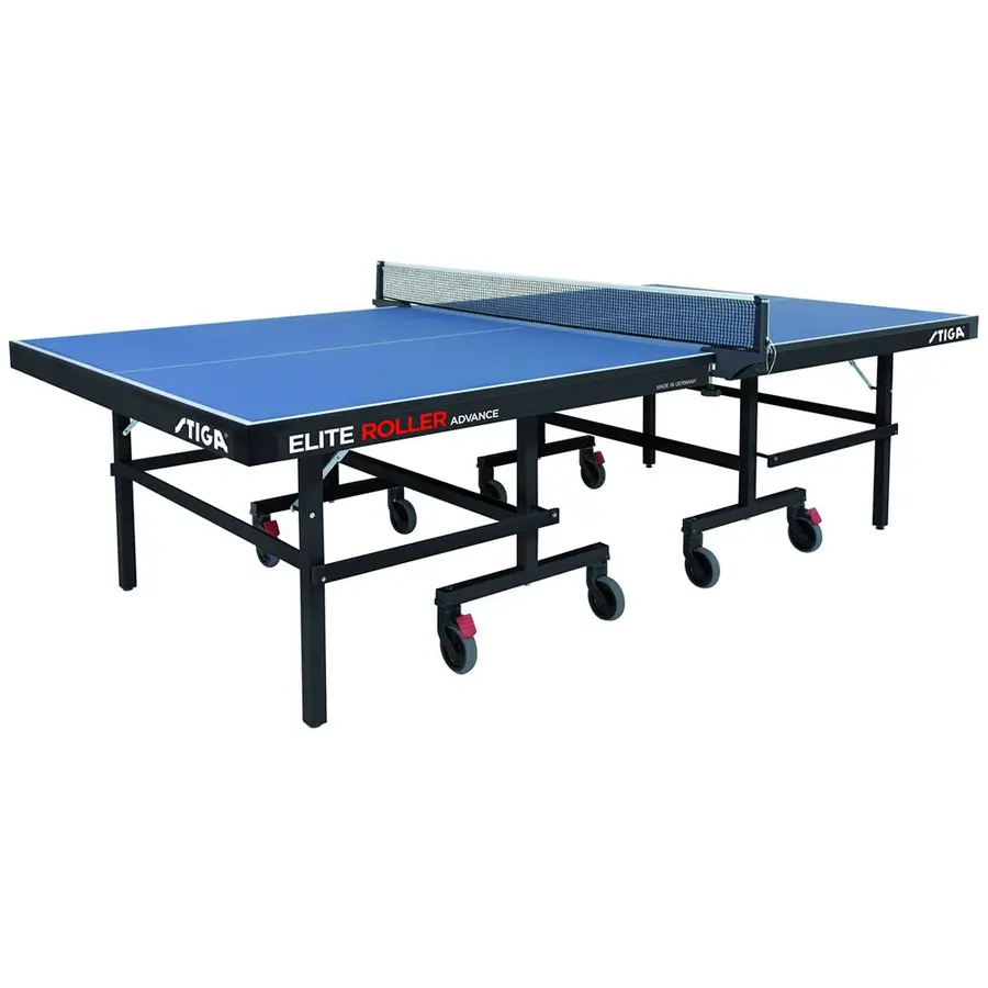 Bordtennisbord Stiga Elite Roller Advanc Treningsbord | Med nett 