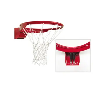 Basketballkurv Fjærbelastet 80 kg Inne- og utebruk | med nett