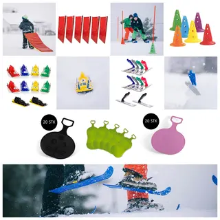 Vinterpakke - Moro i snøen Miniski | akematter | akebrett | leker