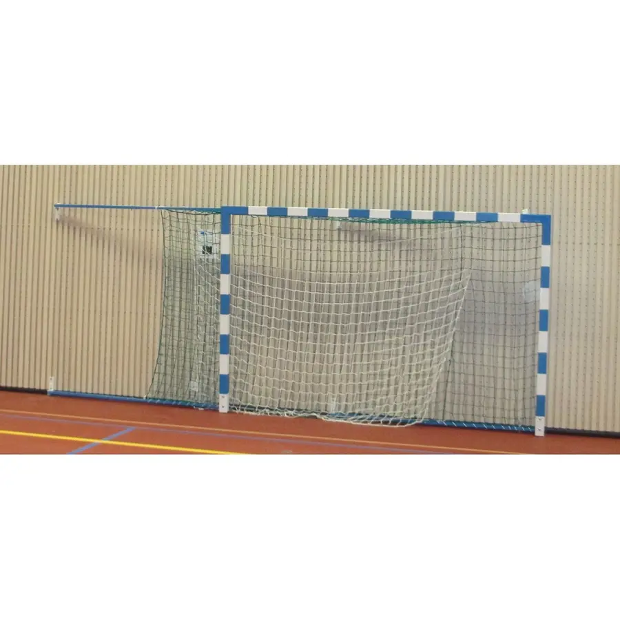 Håndballmål m/innsvingbare beslag 3 x 2 m | Med beslag for vegginnfesting 