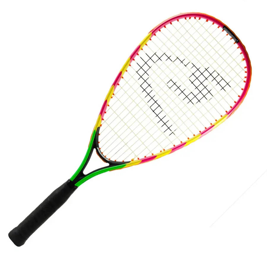 Speedminton Sett S600 2 racketer, 3 baller, 2 lys og bag 