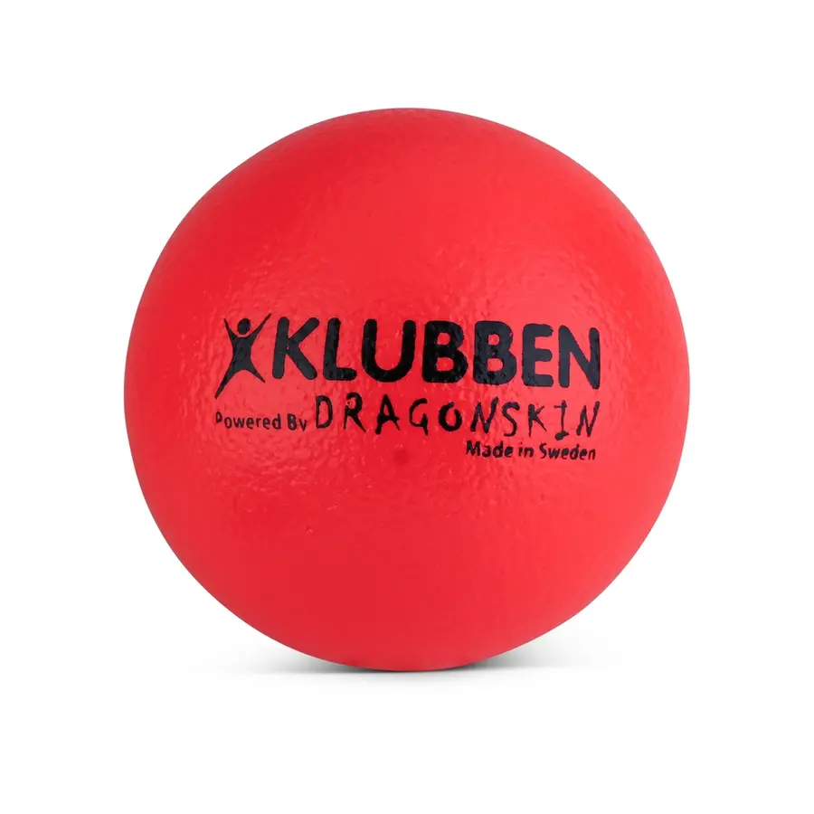 Dragonskin skumball 16 cm | Rød 16 cm softball til lek & kanonball 