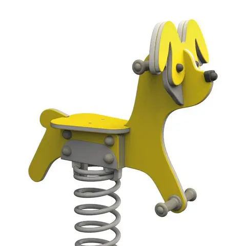 Vippehuske Hund Vippe til barnehager og lekeplasser