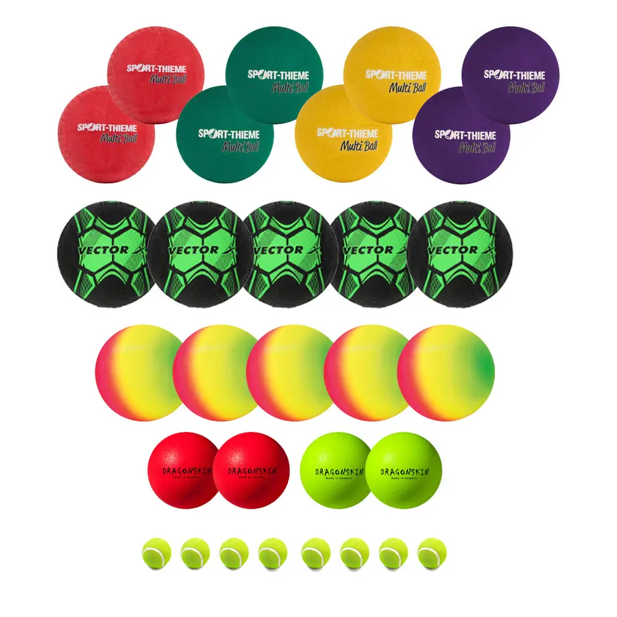 Lekeballer utendørs (30 stk) Pakke med 30 lekeballer 