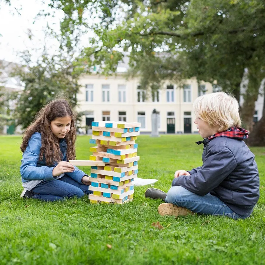 Giant Jenga Stablespill Tårnhøyde 100 cm 