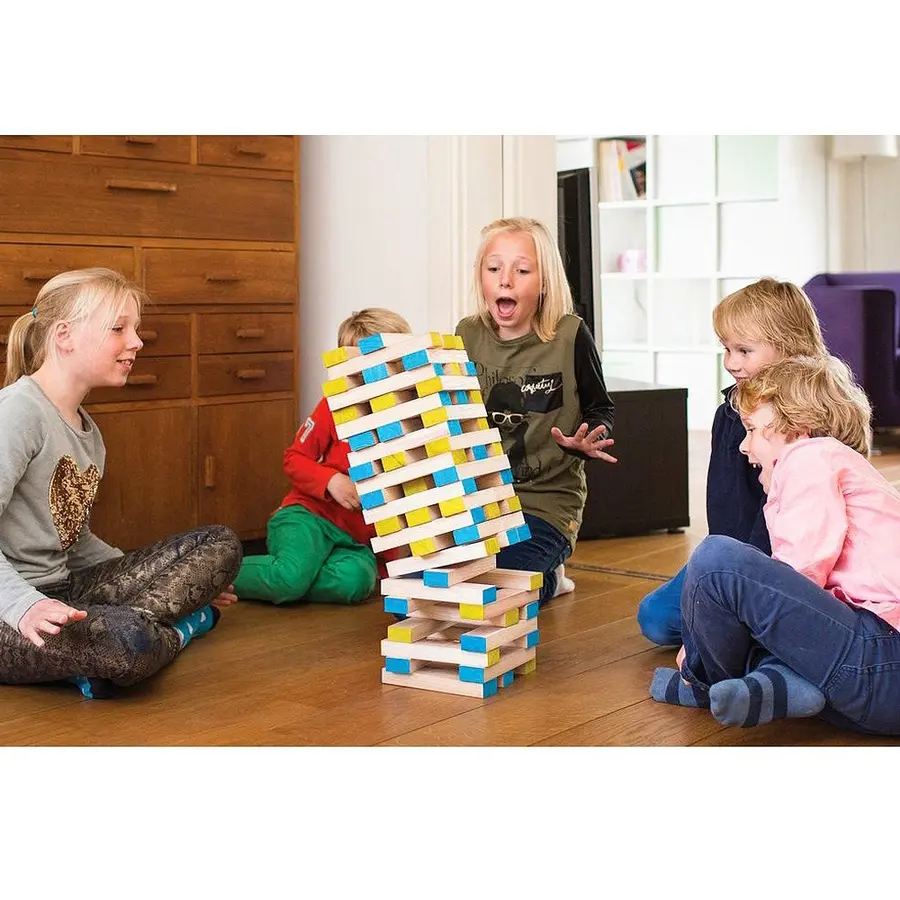 Giant Jenga Stablespill Tårnhøyde 100 cm 