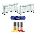 Innebandysett Kids Mini 70cm med m&#229;l 12 k&#248;ller | 6 baller | 2 m&#229;l | 1 bag