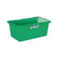 Oppbevaringskasse uten lokk 90L 72x42x30 cm - grønn