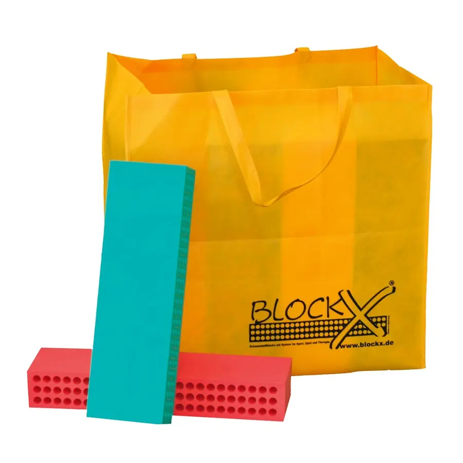 Skumblokker Basissett BlockX 20 stk skumklosser med bag 