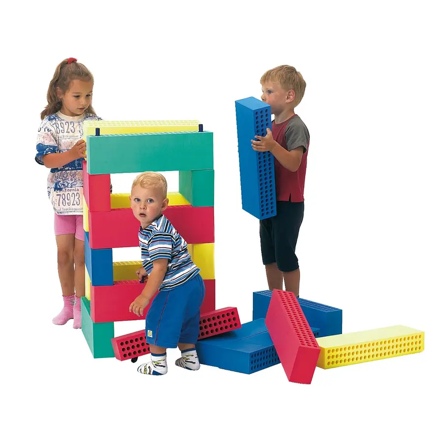 Skumblokker Basissett BlockX 20 stk skumklosser med bag 