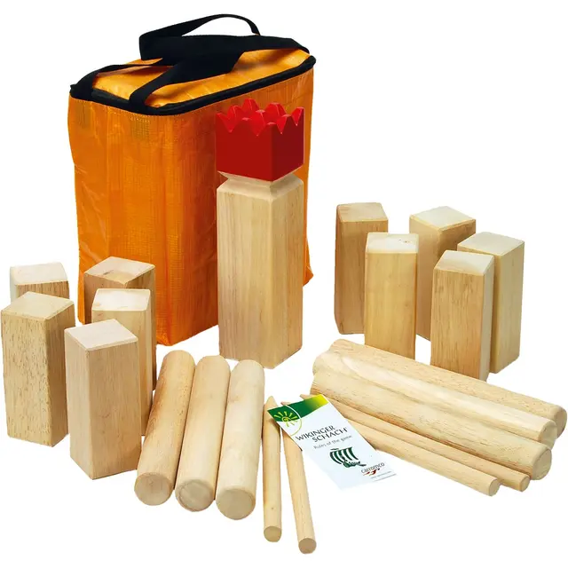 Kubbespill | Original Viking Chess Kubb | Kastespill - Klubben.no
