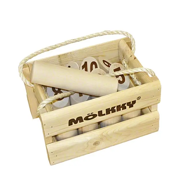 Kubb Mölkky - Nummerkubb Moro spill for 2-6 personer 