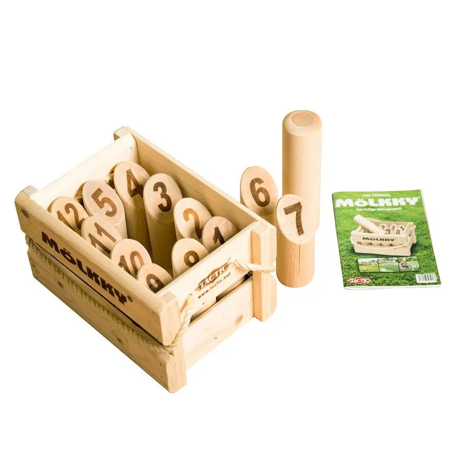 Kubb Mölkky - Nummerkubb Moro spill for 2-6 personer 