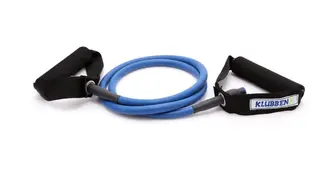 Treningsstrikk Exertube med h&#229;ndtak 10pk 10 stk | Hard | Bl&#229;