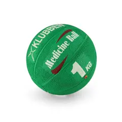 Medisinball Klubben 1 kg &#248; 19 cm | Gummiball med godt grep