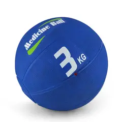 Medisinball Klubben 3 kg ø 23 cm | Gummiball med godt grep