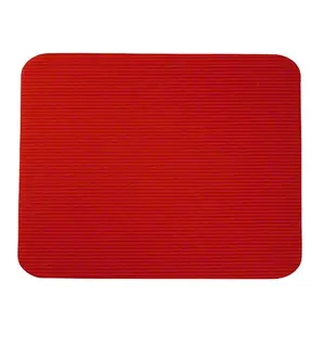 Fargede fliser Rektangel r&#248;d 40x30 cm | 1 stk. r&#248;d