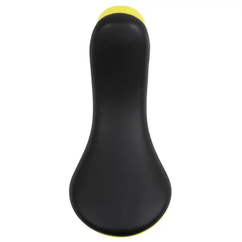 QU-AX enhjulssykkel sete | Luxus Svart/Gul | Tilbeh&#248;r