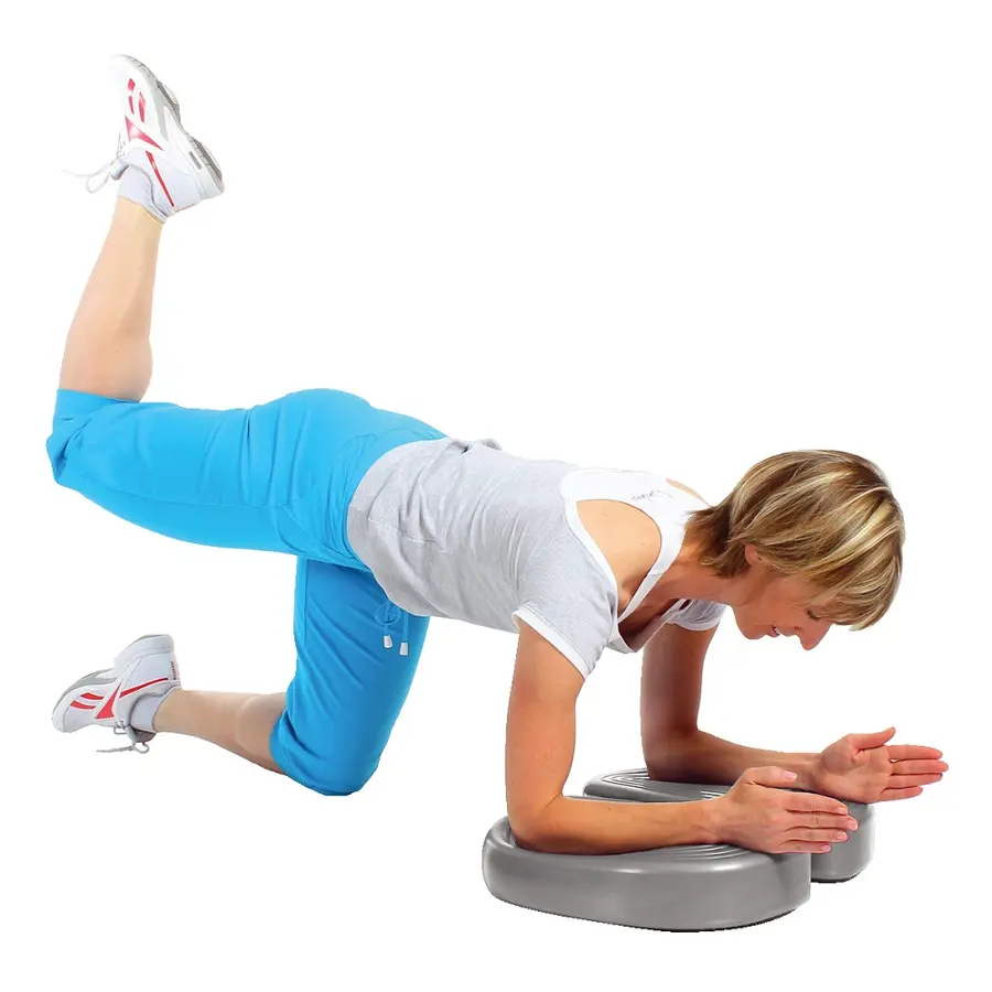Togu Aero-Step Pro Balansepute Sølv | Trening og rehabilitering 