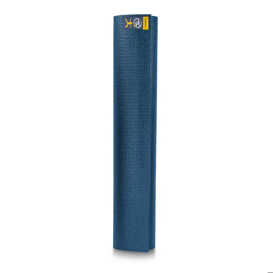 Yogamatte Warrior II Blå 183 x 61 x 0,4 cm 