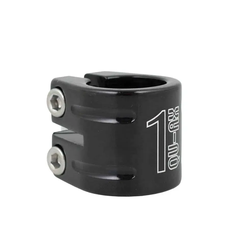 QU-AX Setepinneklemme Dobbel | 28,6 mm Svart | Reservedel til enhjulssykkel 