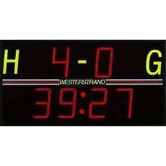 Resultattavle Scoreboard Football F300B Tr&#229;dl&#229;s m/fjernkontroll | 170x90x11 cm