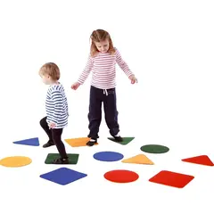 Markeringsskive Sirkel 30 cm Fargede fliser | Velg farge