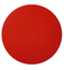 Fargede fliser Sirkel rød 30 cm | 1 stk. rød 