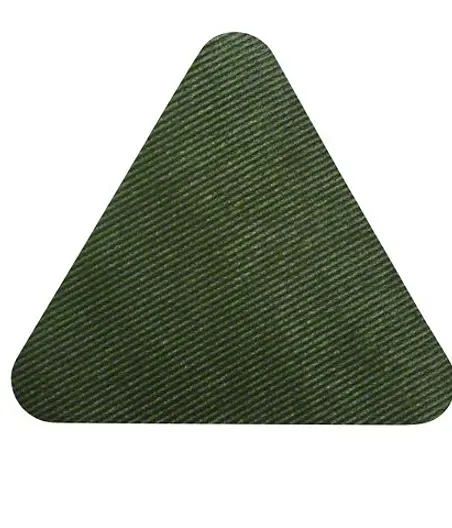 Fargede fliser Trekant grønn 30 cm | 1 stk. grønn 