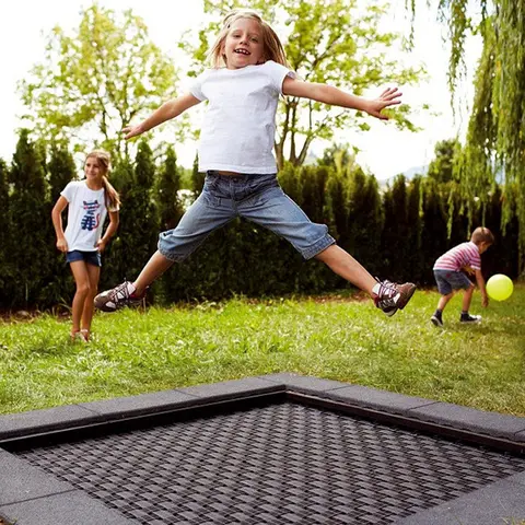 Bakketrampoline Eurotramp Playground Til lekeplass | Med tilsyn