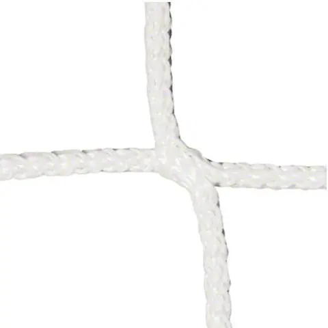 Nett h&#229;ndball/fotballm&#229;l 3x2 m 1 par | Hvit | 85/105 | 5 mm | M45