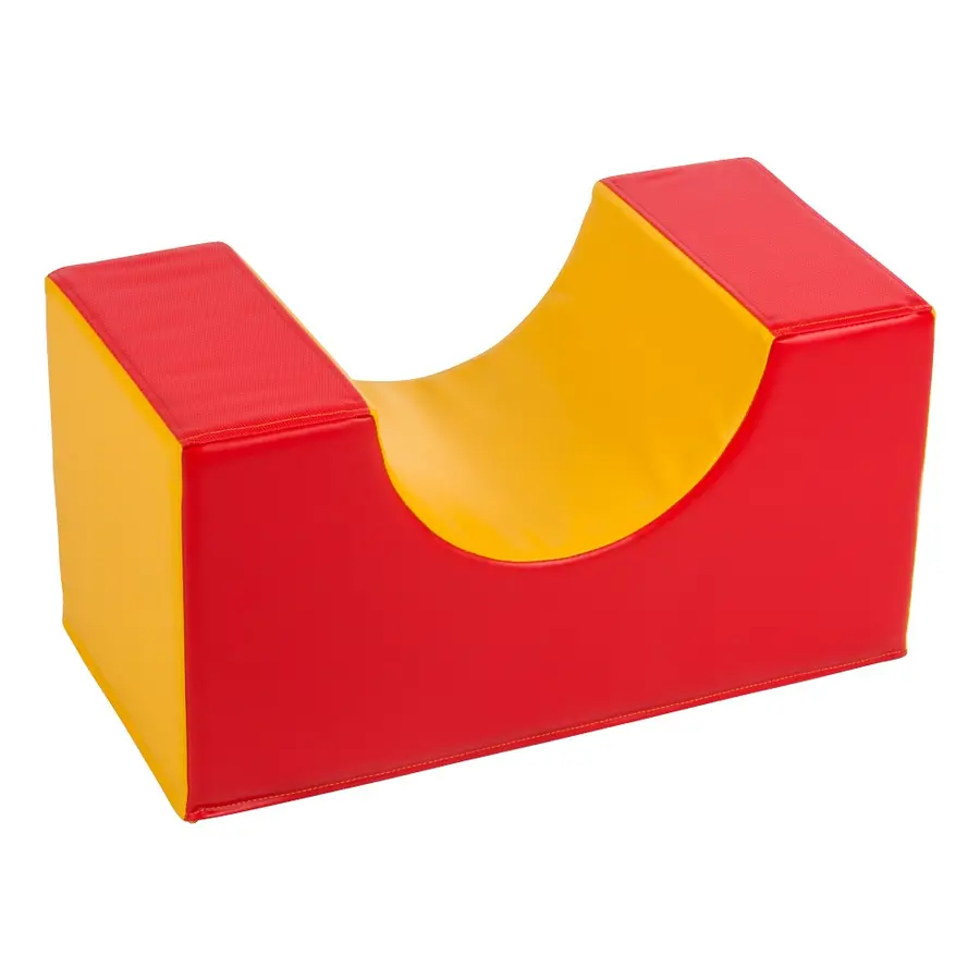 Skummodul | Bro i skum 60x30x30 cm | Rød/Gul 
