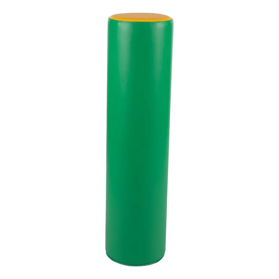 Skummodul | Sylinder i skum 120x30 cm | Grønn/Gul 