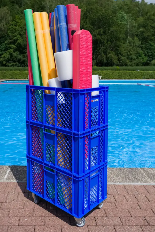 Oppbevaringsvogn 60x40x106 For flytepinner, pool noodles 