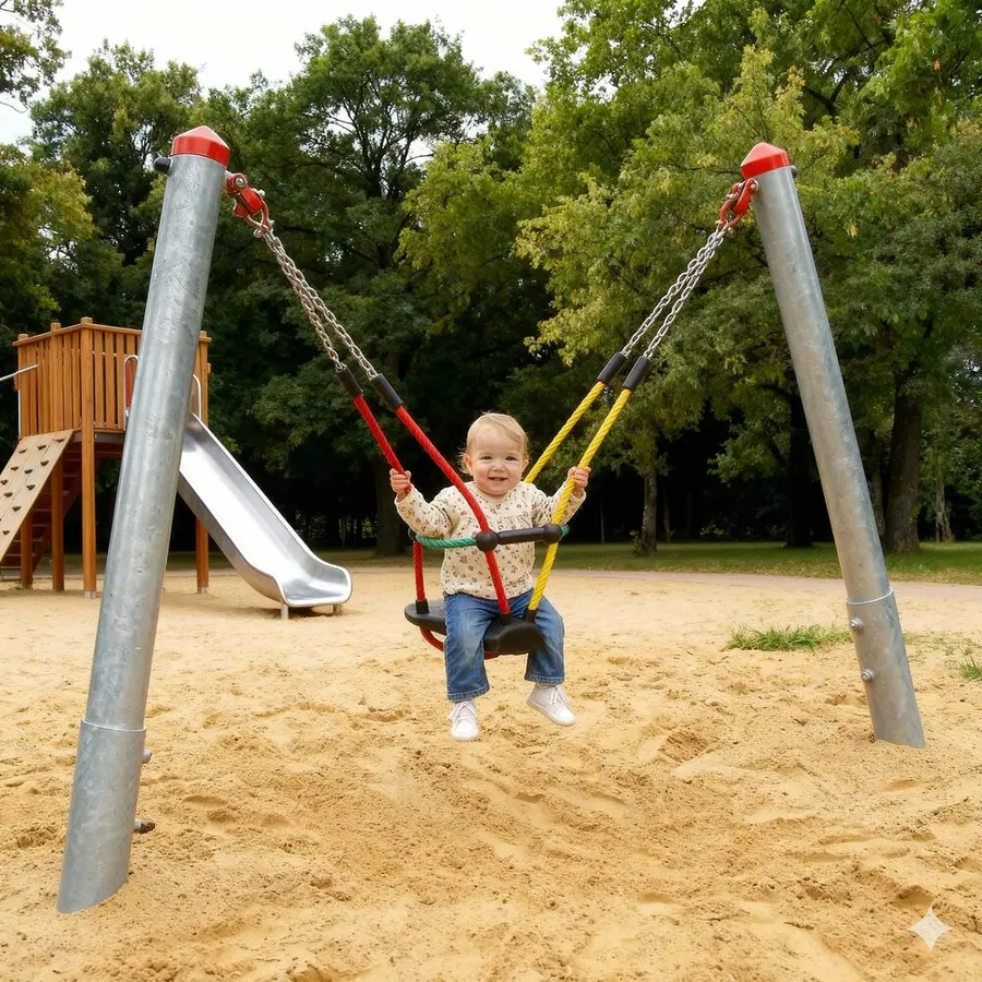 Huskestativ for små barn Med småbarnsete 