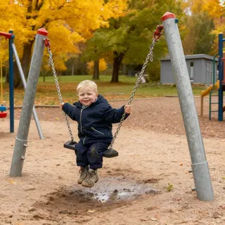 Huskestativ for små barn Med gummisete