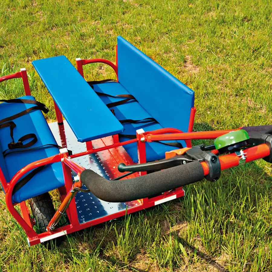 Turvogn med tak Barnebuss for 6 barn 